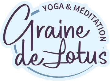 Logo de l’association Graine de Lotus, yoga et méditation